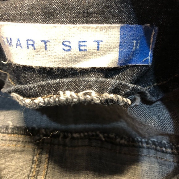 Vintage Smart Set Denim Dress Women’s Size 11, loops for Belt - Picture 3 of 12